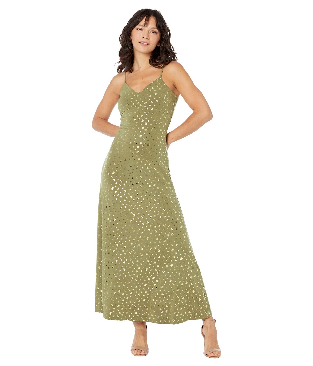 

Платье MICHAEL Michael Kors, Petite Slip Maxi Dress