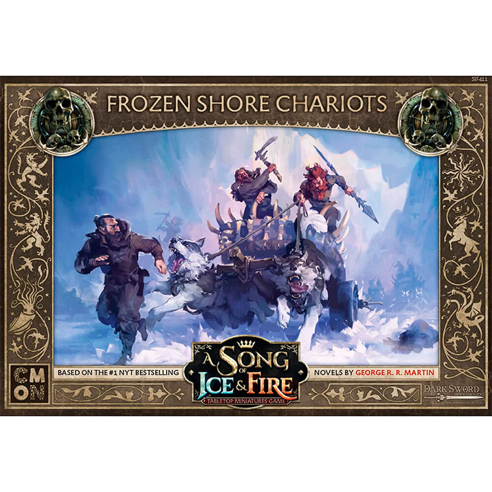 Дополнительный набор к CMON A Song of Ice and Fire Tabletop Miniatures Game, Frozen Shore Chariots миниатюры cmon a song of ice