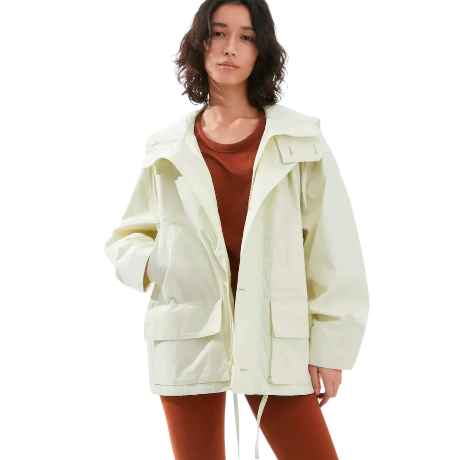 

Парка Uniqlo U Relaxed, бежевый