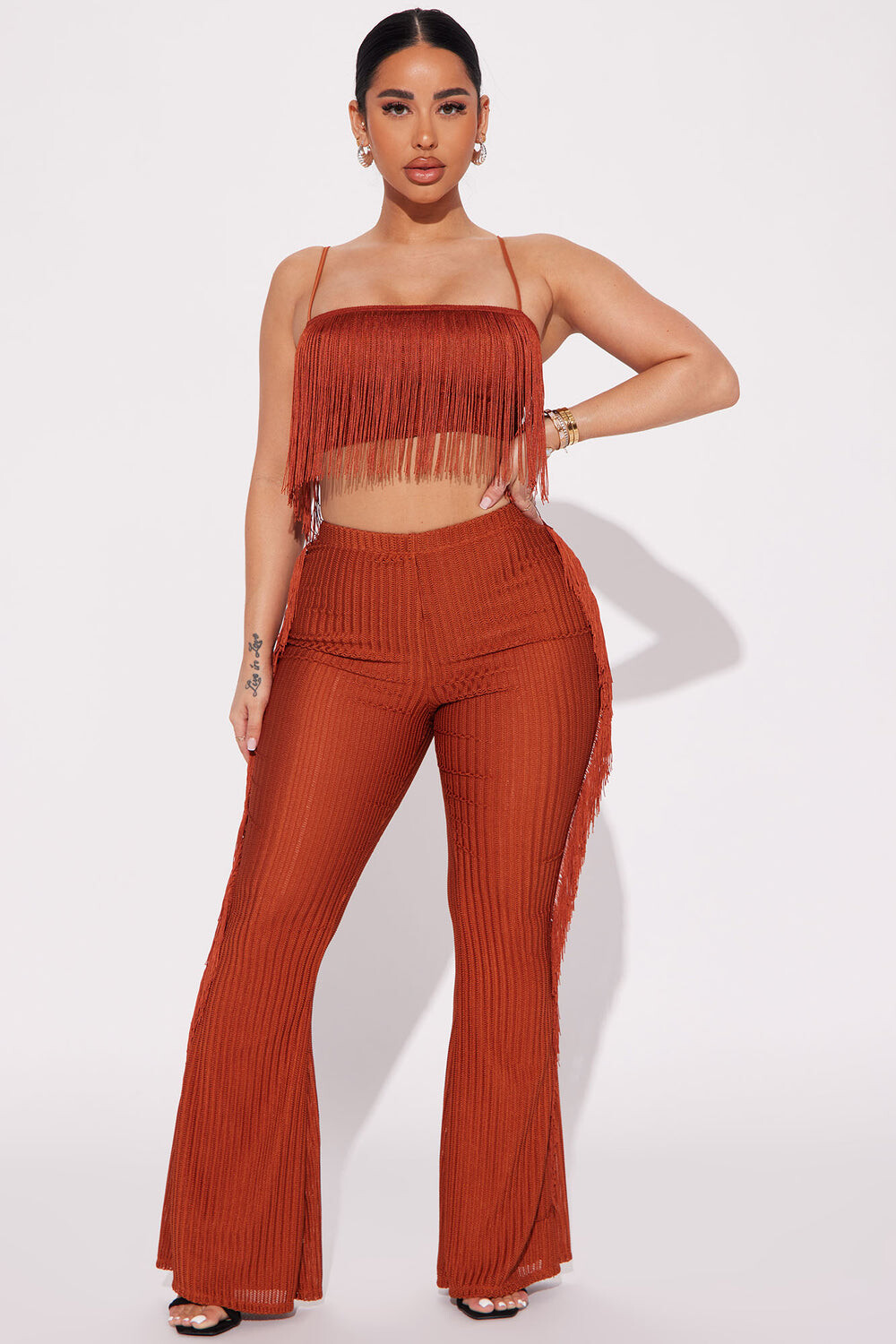 

Брюки Fashion Nova S1679, ржавчина