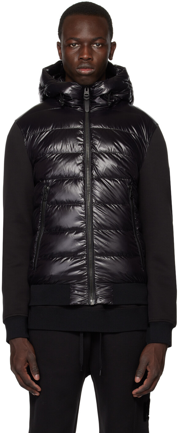 

Черный пуховик Frank Mackage
