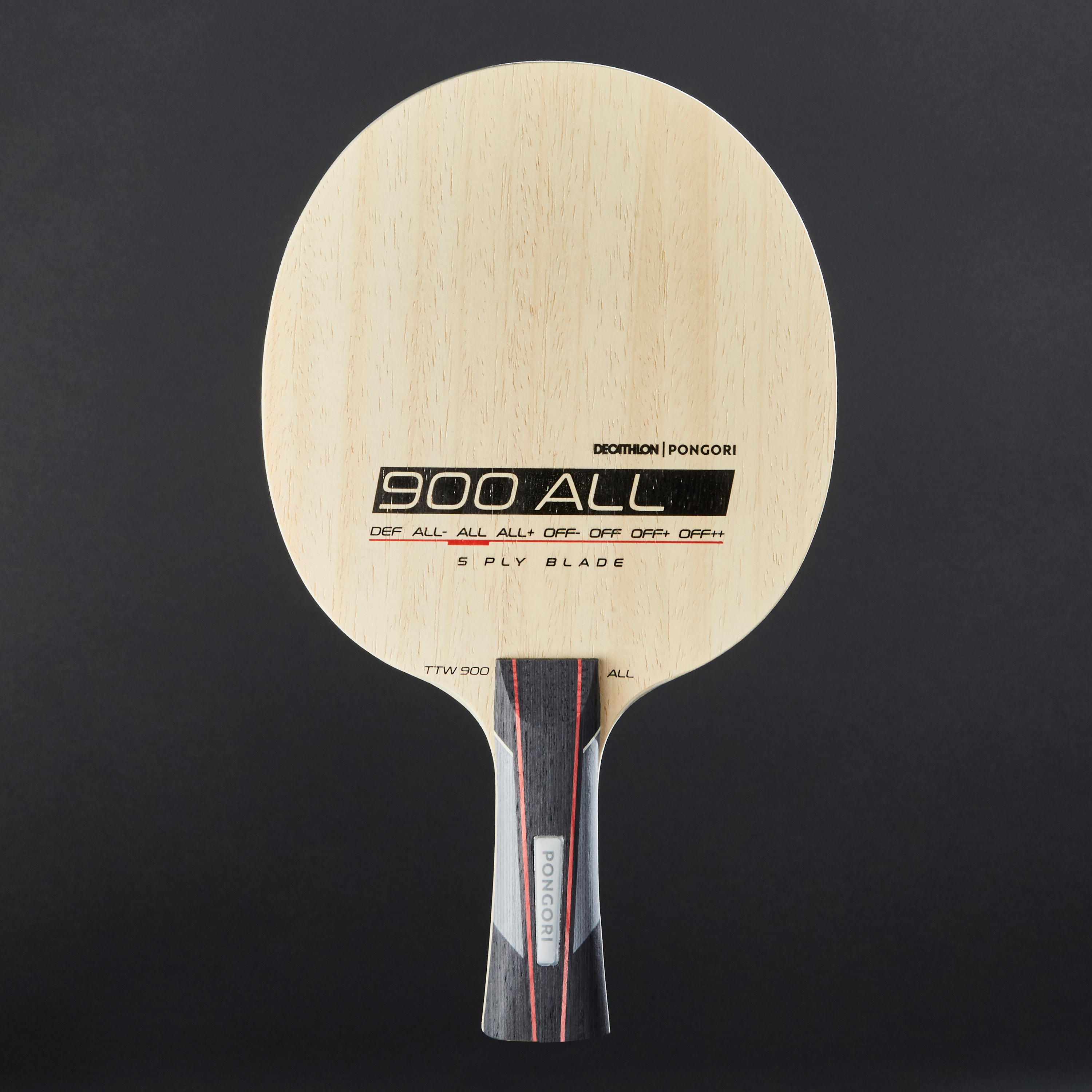 Деревянная ракетка для настольного тенниса - TTW 900 All PONGORI теннисный стол для настольного тенниса пинг понга 5 слоев чистая деревянная ракетка для настольного тенниса
