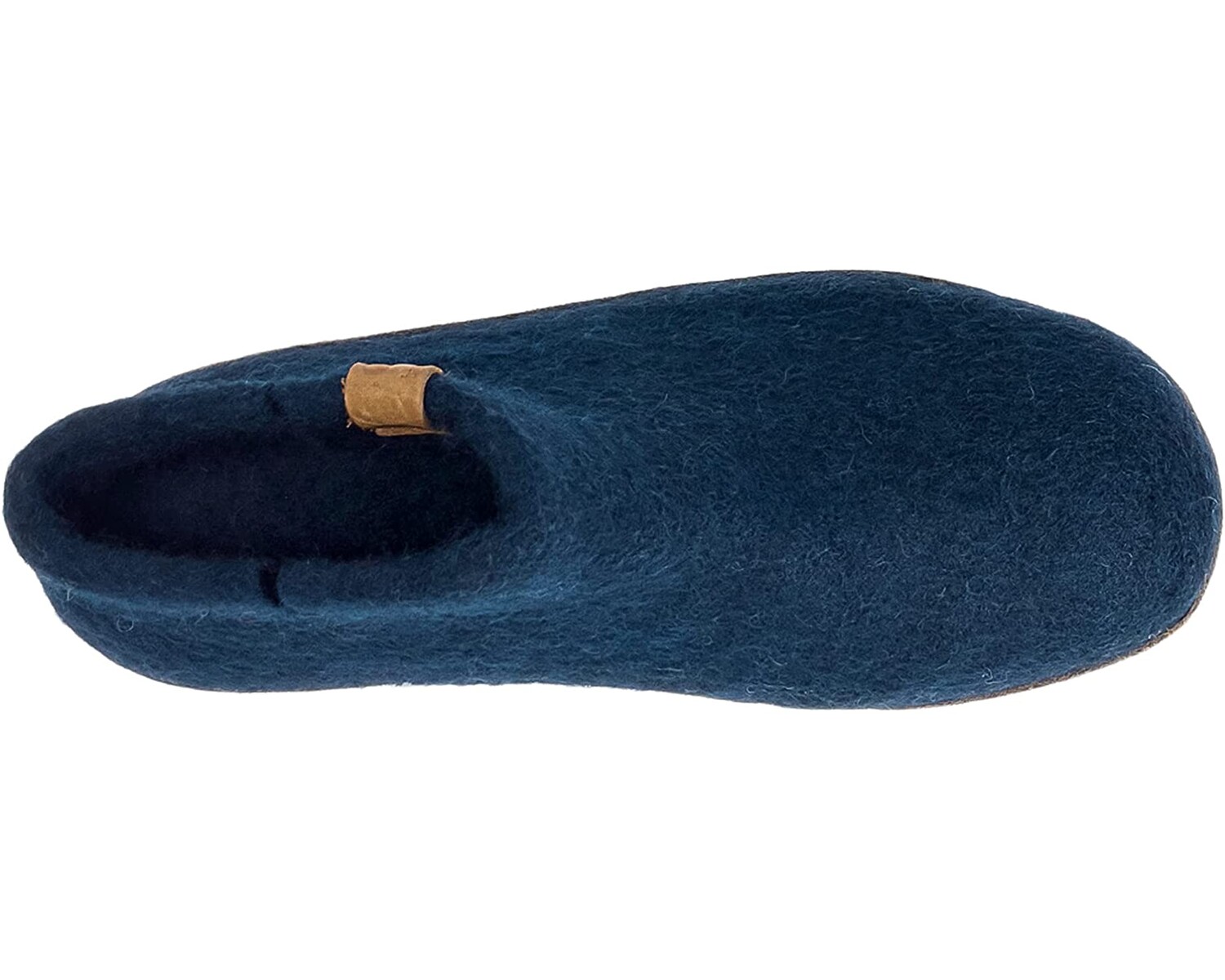 

Слипперы Bootie with Leather Sole Baabushka, нави