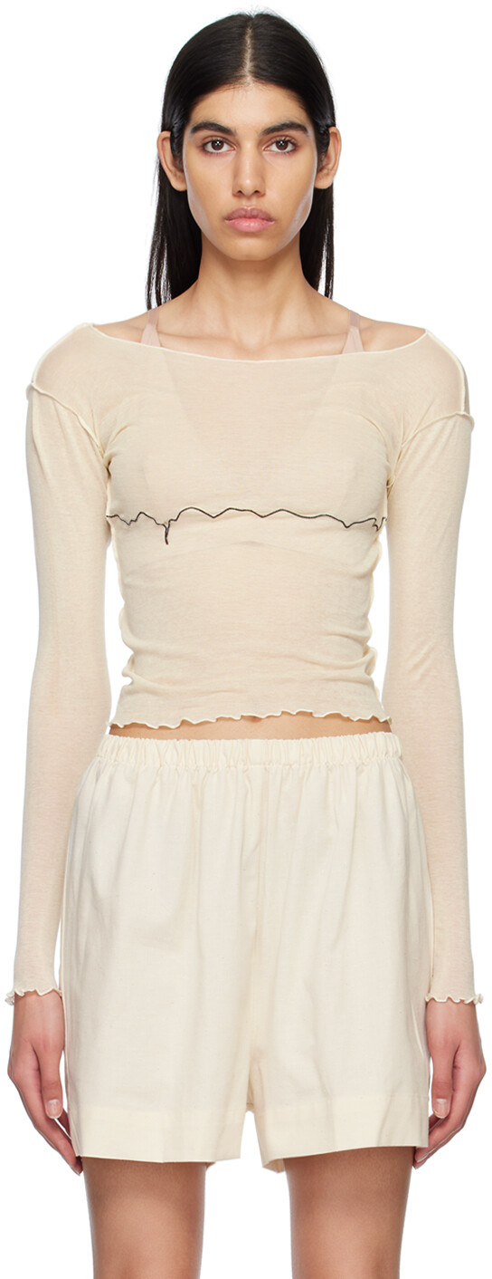 

Футболка с длинным рукавом Off-White Tabbys Star Baserange, Серый