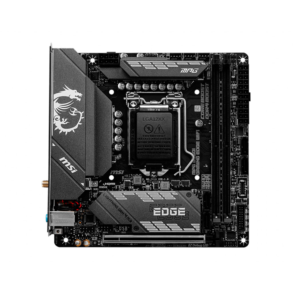 

Материнская плата MSI MPG B560I GAMING EDGE WIFI, LGA 1200, DDR4