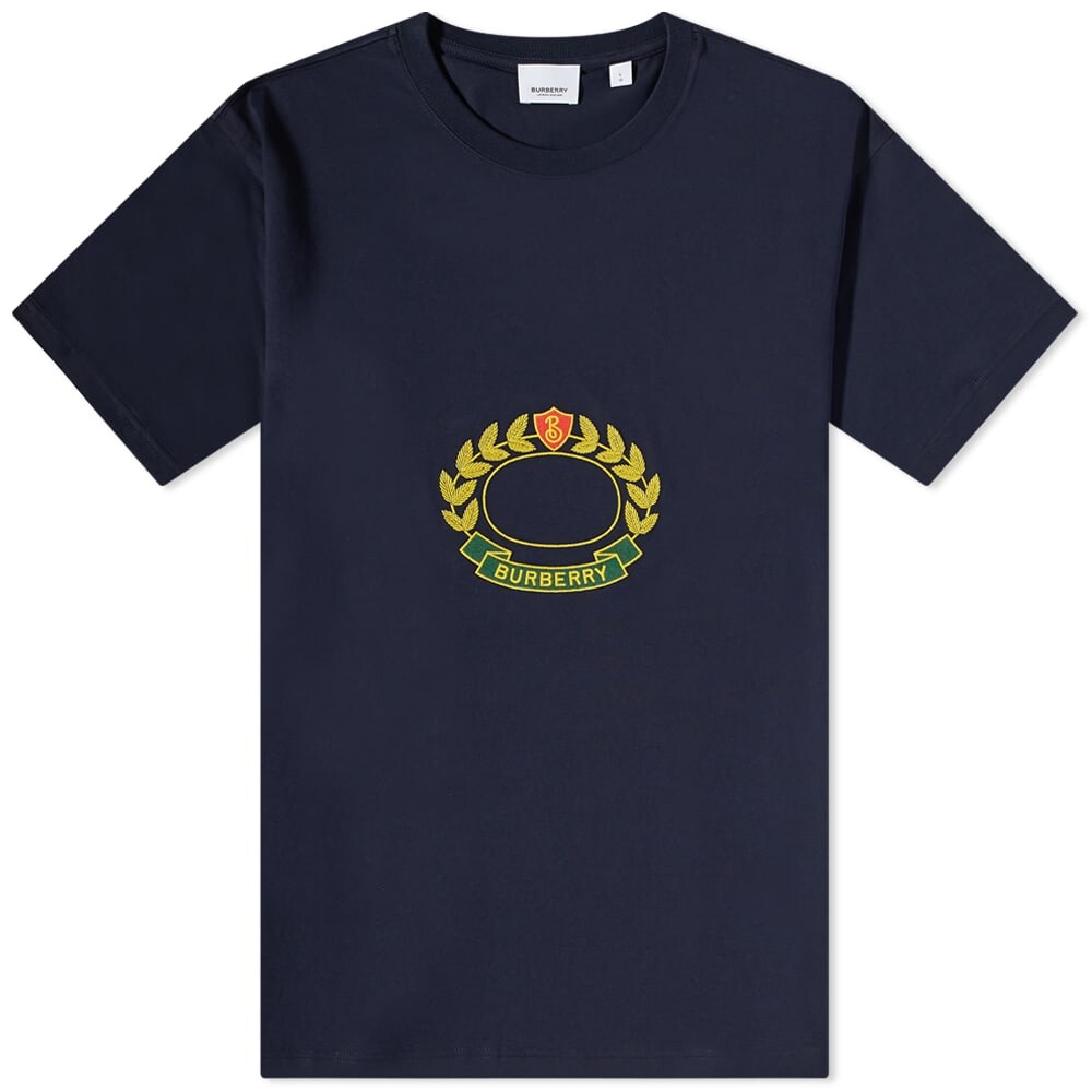 

Футболка Burberry Purley Laurel Logo Tee, Черный