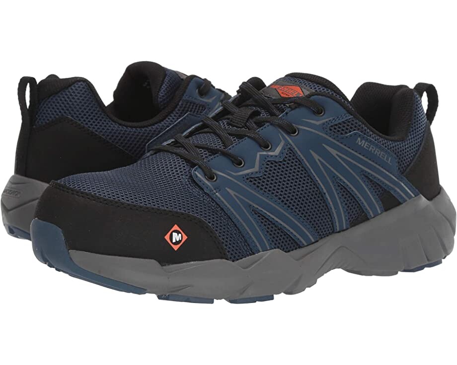 

Кроссовки Fullbench Superlite Alloy Toe Merrell Work, синее крыло