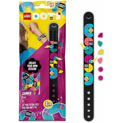 

Конструктор Lego 41943 Dots Gaming Charm Bracelet Diy Craft Kit Набор детских украшений