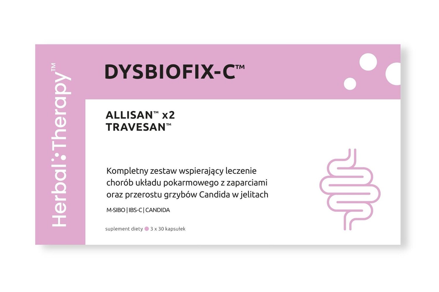 

Herbal Therapy Dysbiofix-C биологически активная добавка, 90 капсул/1 упаковка
