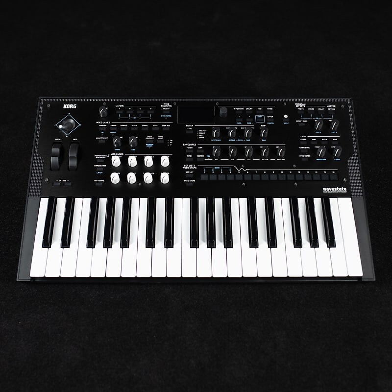 

Korg Wavestate 37-клавишный волновой секвенсорный синтезатор wavestate 37-Key Wave Sequencing Synthesizer