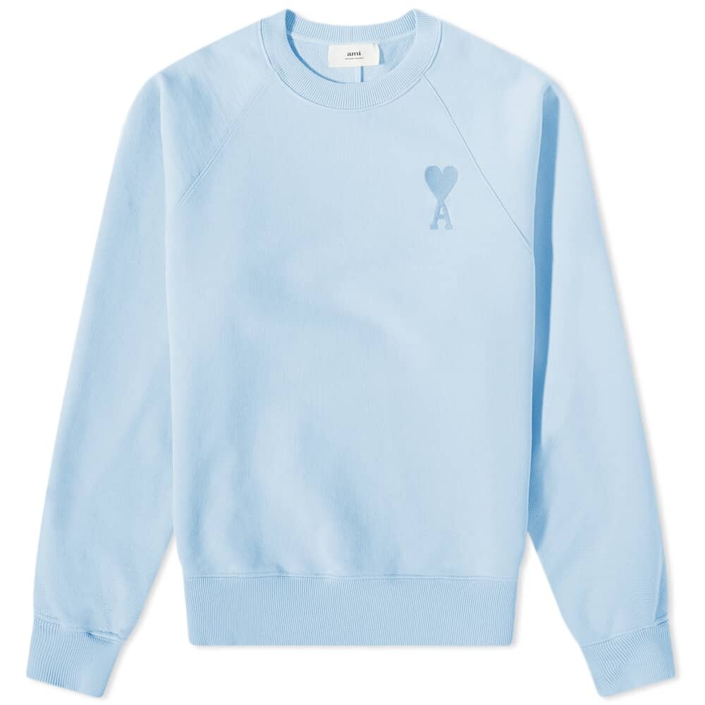 

Толстовка AMI Tonal Heart Crew Sweat