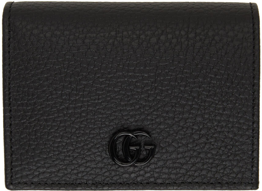 

Черная визитница Petite Marmont Gucci