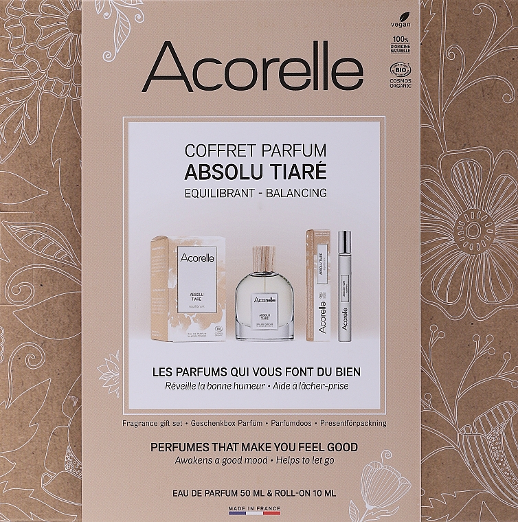 Парфюмерный набор Acorelle Absolu Tiare 2020