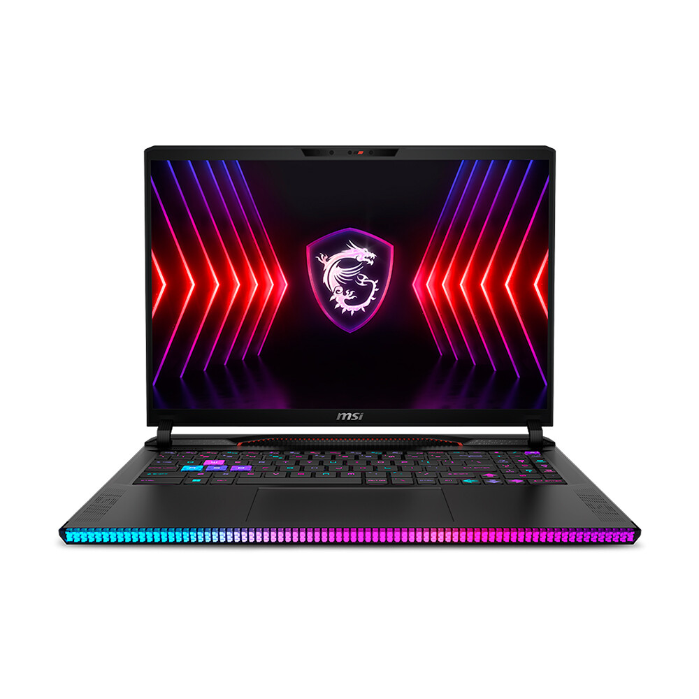 Игровой ноутбук MSI Raider GE78 HX, 17'', 64 ГБ/2 ТБ, i9-14900HX, RTX 4080, черный, английская клавиатура ноутбук игровой msi raider ge78 hx 13vh 205ru ms 17s1