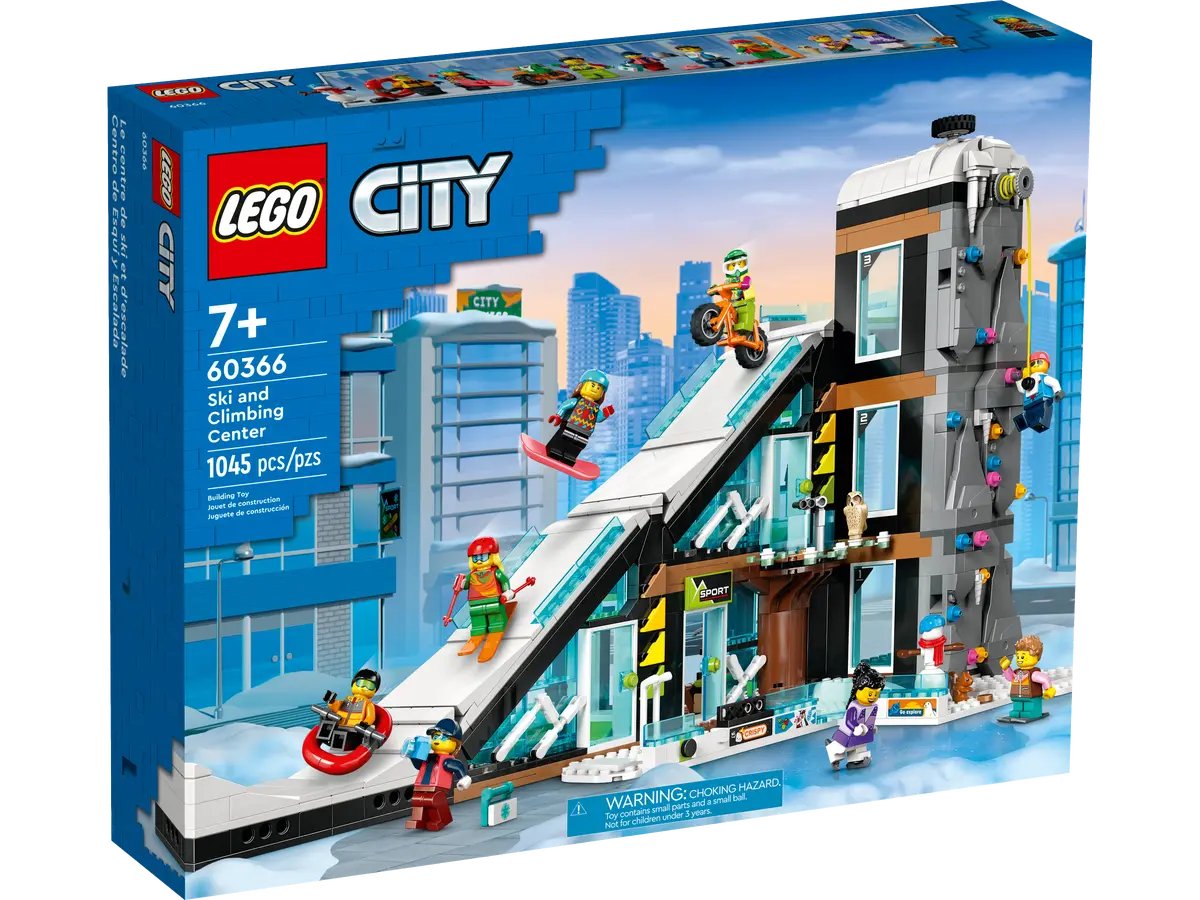 Конструктор Lego City Ski And Climbing Center 60366, 1045 деталей ibis casa city center