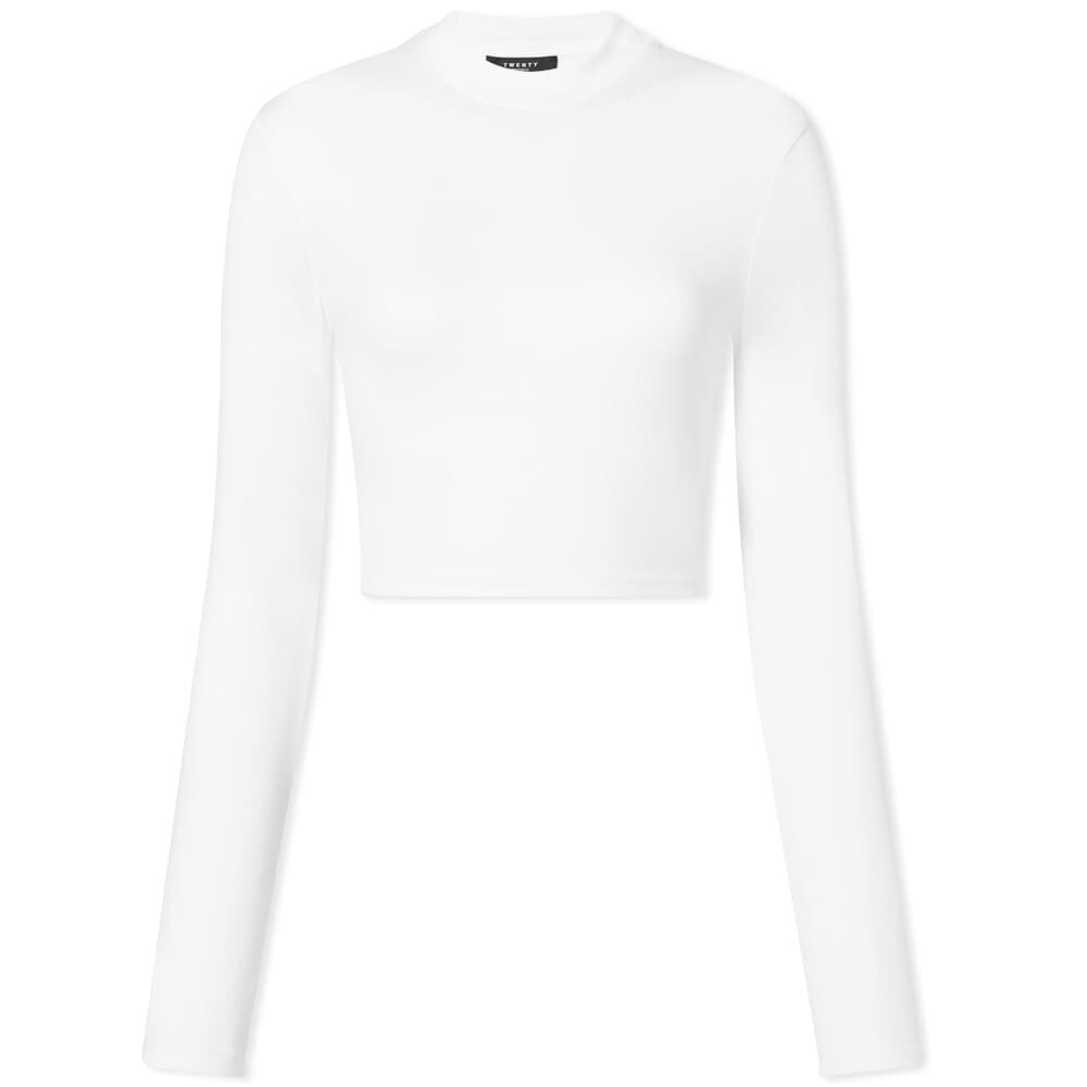 

Футболка Twenty Long Sleeve Mackay Cropped Tee, Черный
