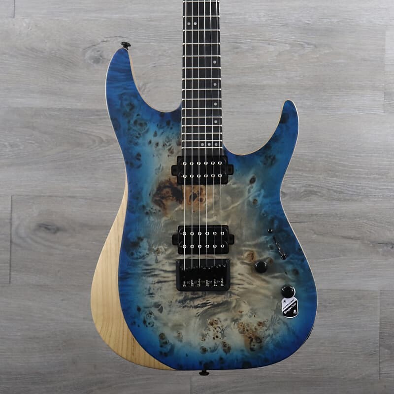 

Schecter Reaper-6 2019 - Настоящее время - Satin Sky Burst