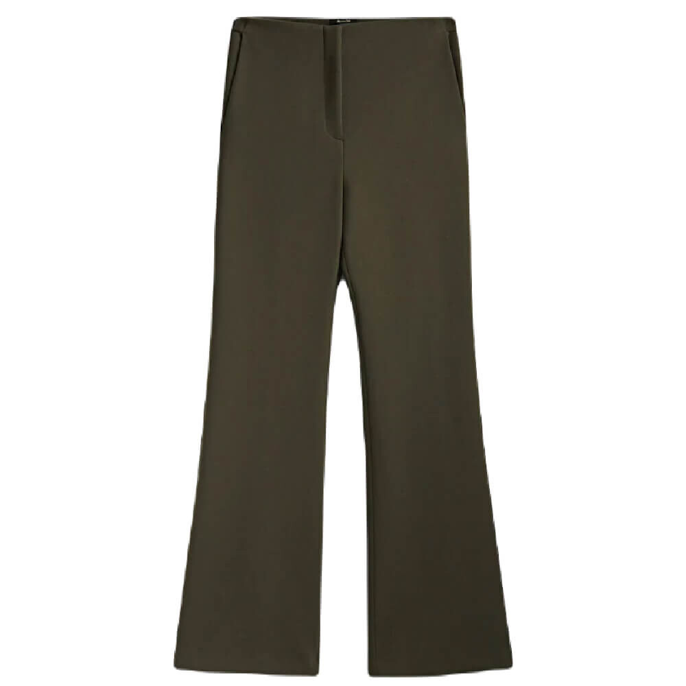 

Брюки Massimo Dutti Straight Fit Suit, черный