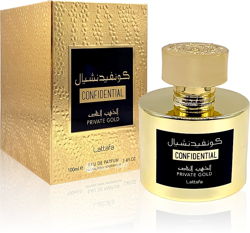 Духи Lattafa Perfumes Confidential Private Gold - фото