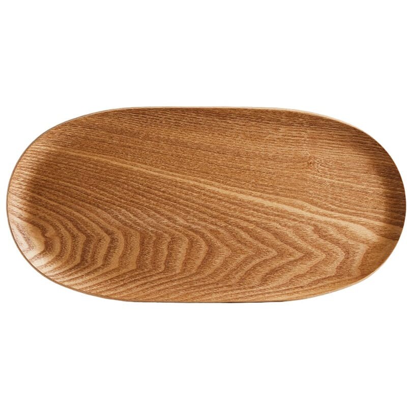 

Поднос Zara Home Oval Wooden, светлое дерево