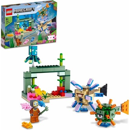 

Конструктор Lego Minecraft The Guardian Duel подводное приключение