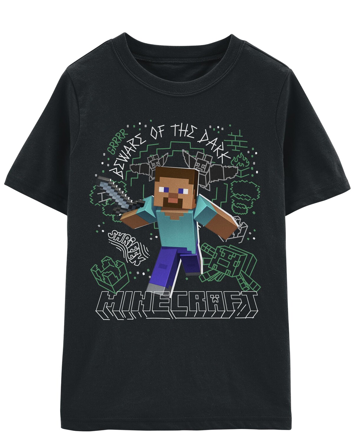 

Детская футболка Minecraft Carter's, черный