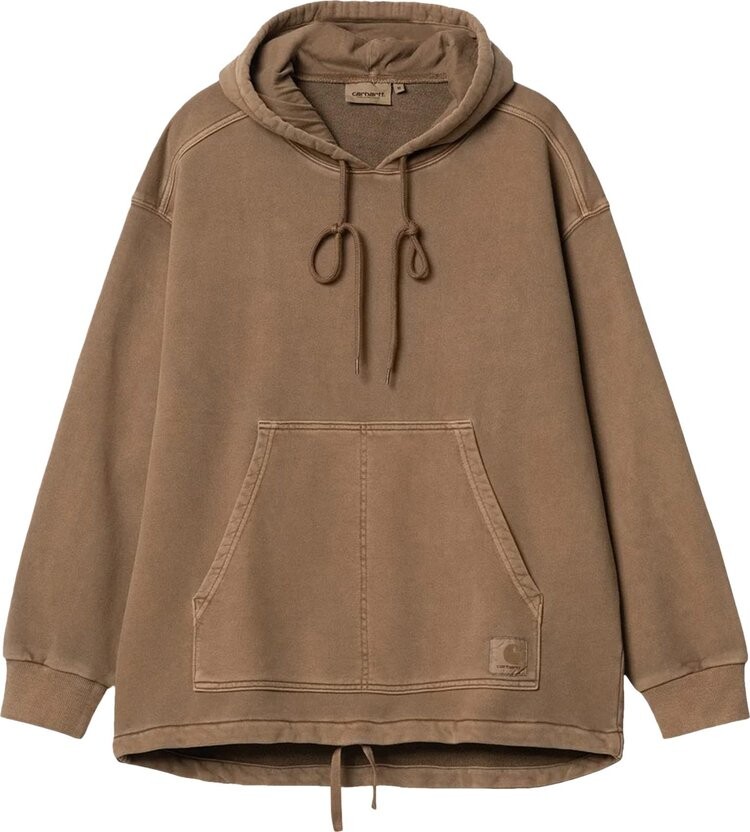 

Толстовка Carhartt WIP Hooded Arling Sweatshirt 'Tamarind', коричневый