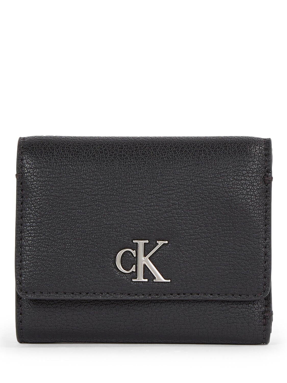 

Кошелек тройного сложения Calvin Klein Monogram, черный