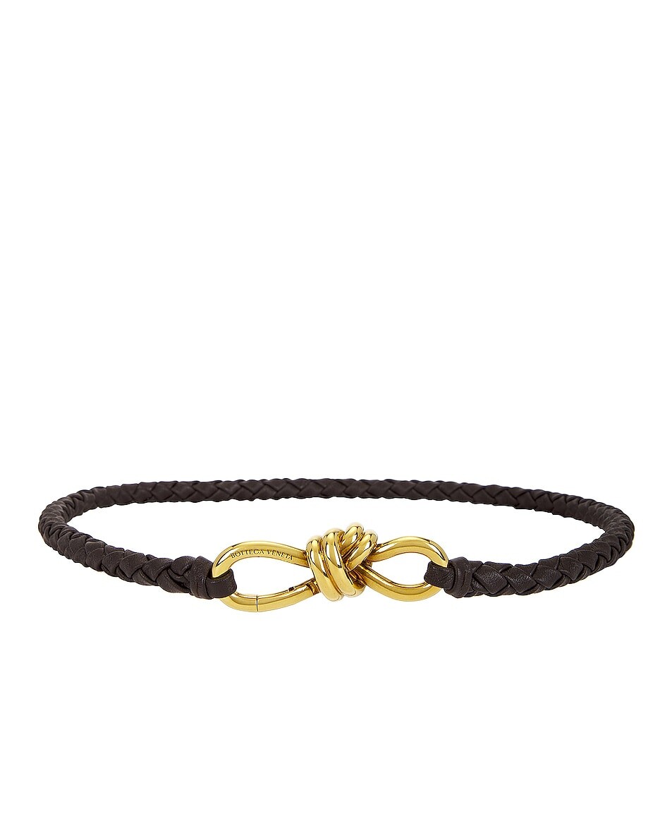 

Ремень Bottega Veneta Cintura, цвет Fondant & Brass