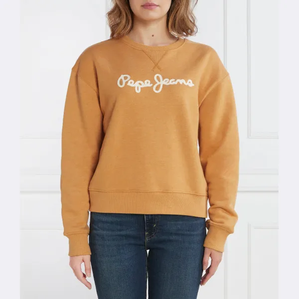 

Толстовка из нанетта стандартного кроя Pepe Jeans London, оранжевый