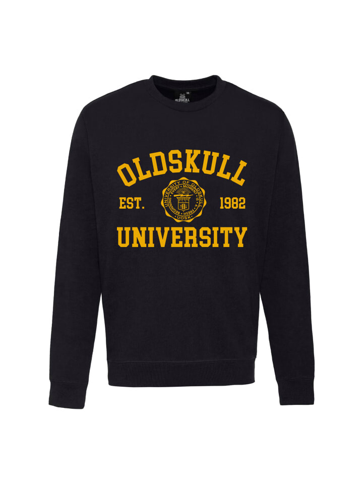 

Толстовка OLDSKULL Retro University Logo Graphic, черный