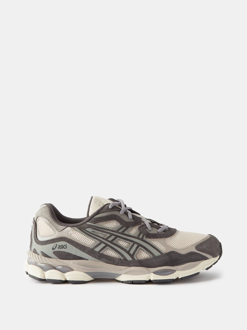 

Кроссовки gel-nyc из замши и сетки Asics, серый