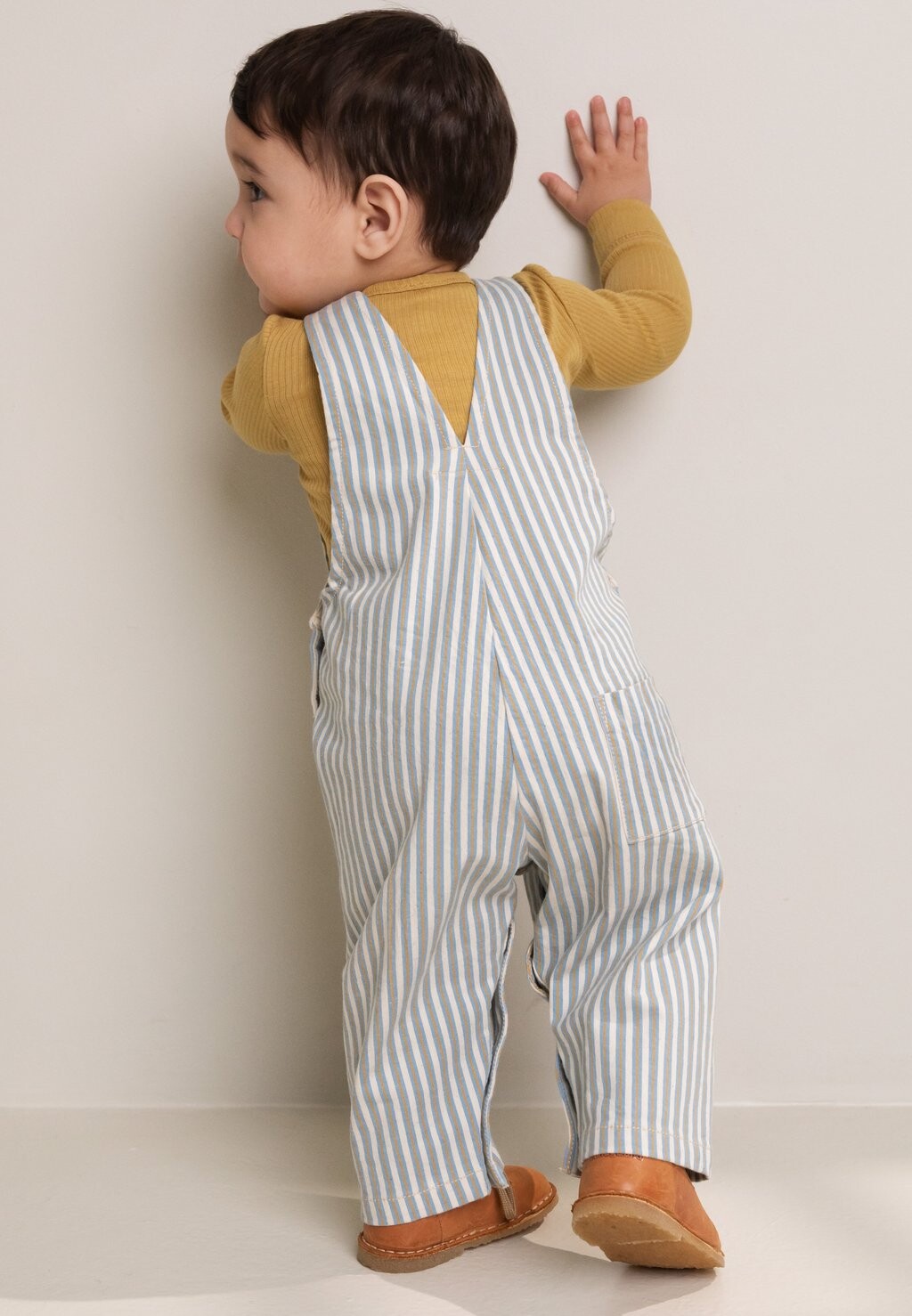 

Комбинезон Baby Kids Ruben Dungaree Pants Drop Unisex MarMar Copenhagen, цвет alpine lake