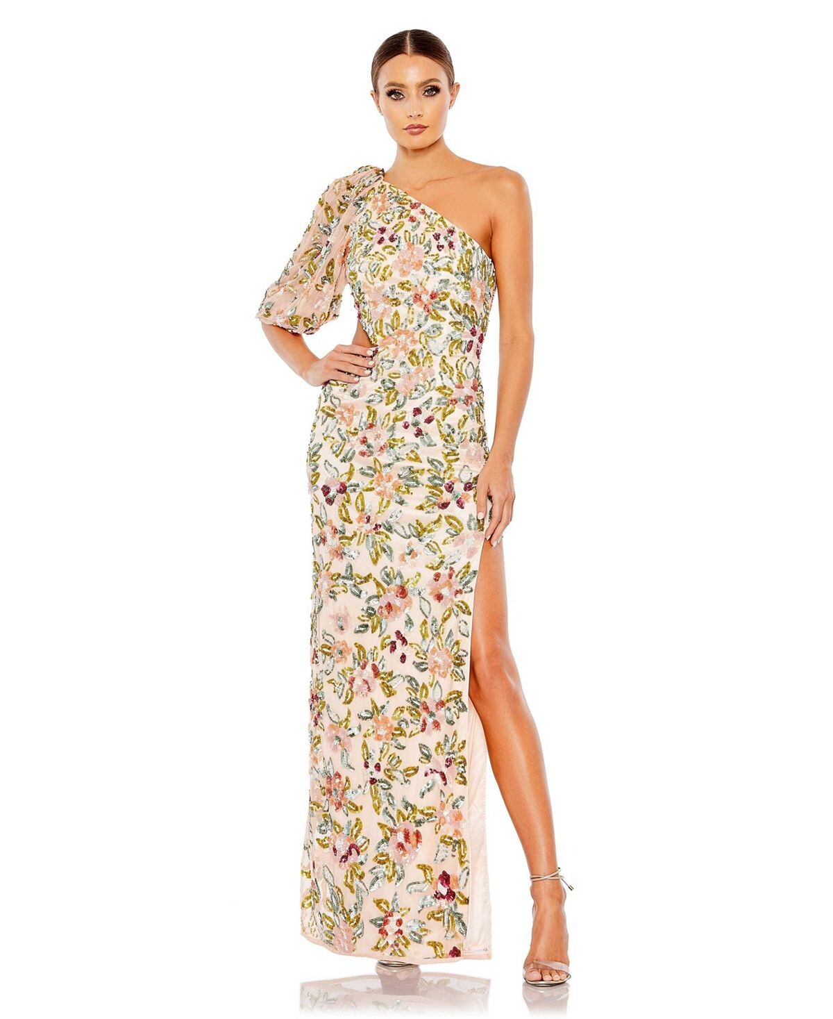 

Женское платье на одно плечо MAC DUGGAL