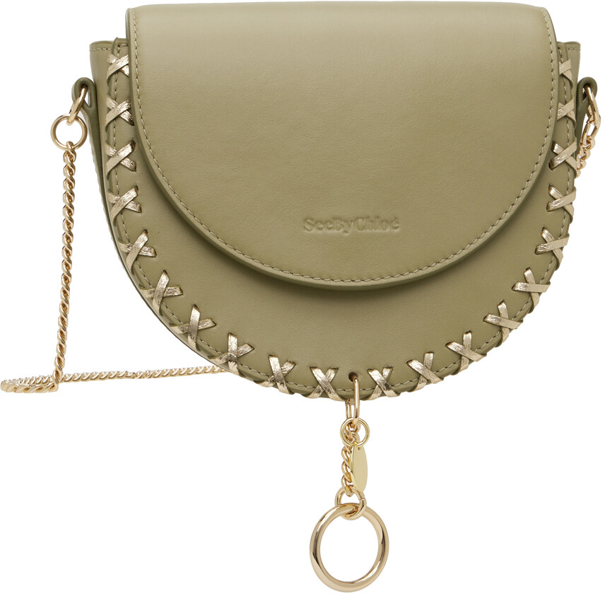 

Зеленая вечерняя сумка Mara See by Chloé
