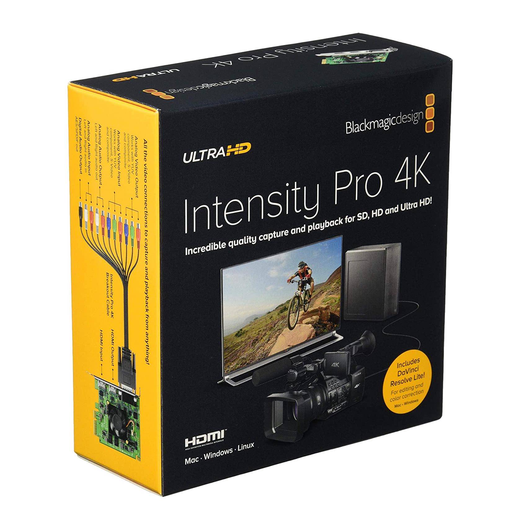 Плата видеозахвата Blackmagic Design Intensity Pro 4K - фото