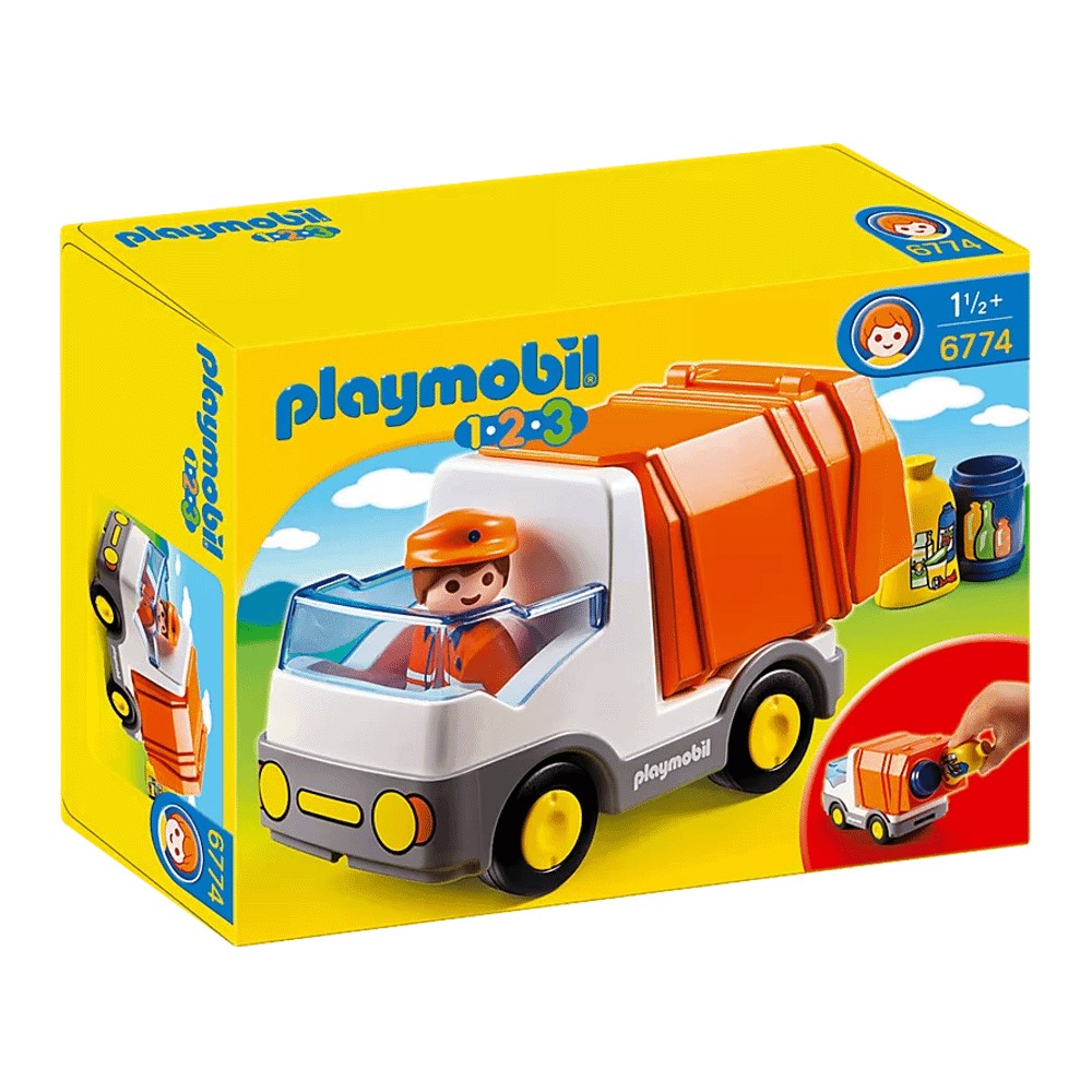 цена Конструктор Playmobil 6774 Мусорная машина