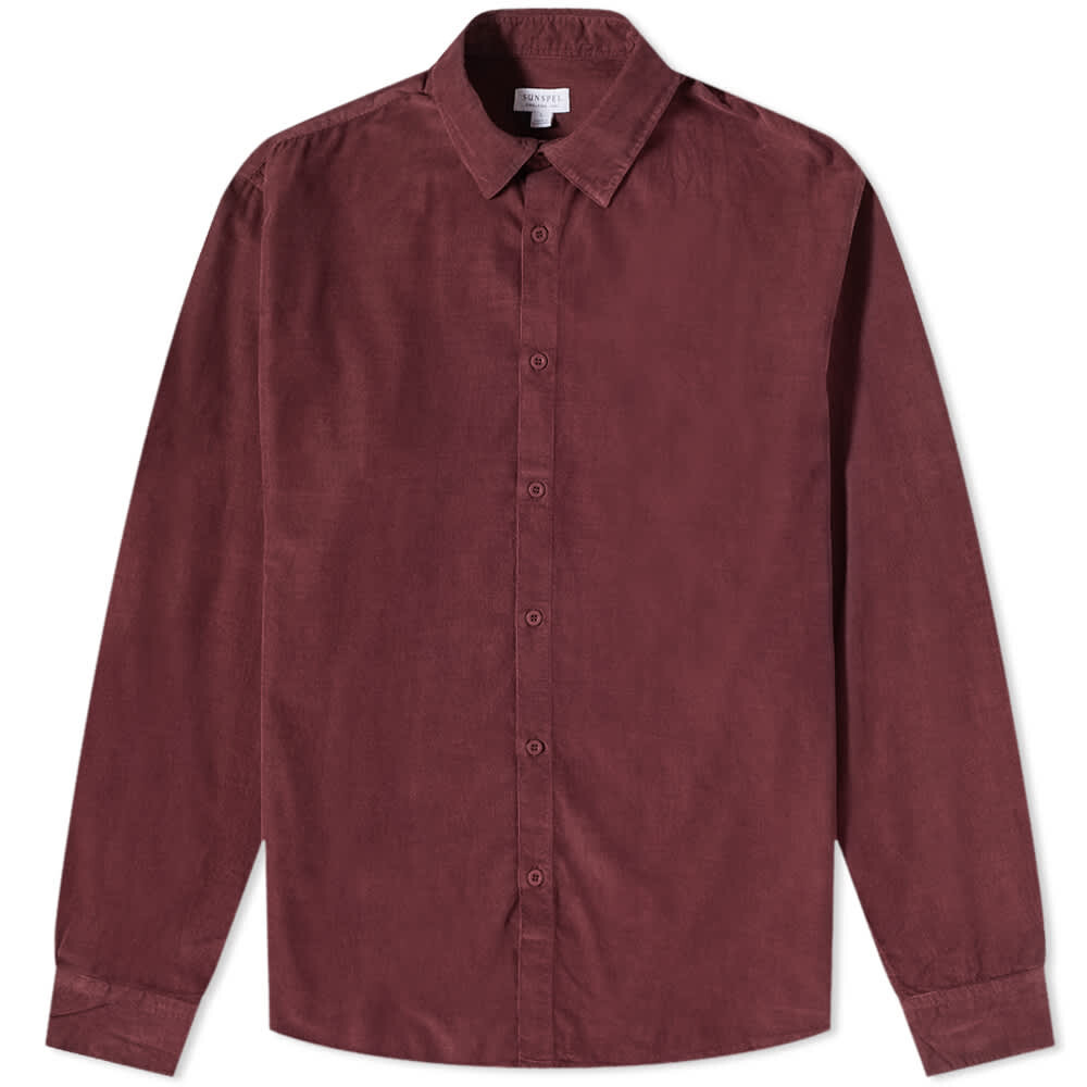 

Рубашка Sunspel Corduroy Button Down Shirt