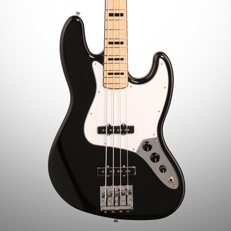 Fender Geddy Lee Jazz Electric Bass, с кленовой накладкой, черный Geddy Lee Jazz Bass