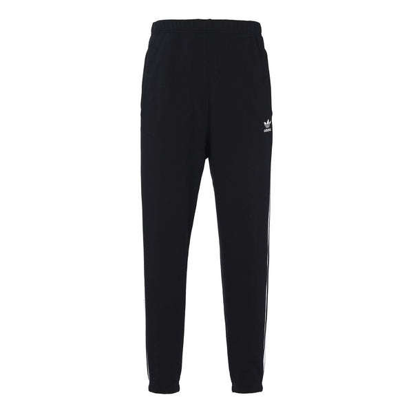Спортивные штаны Adidas Casual Sports Breathable Knit Long Pants/Trousers Black, Черный incerun american style new men pantalons party nightclub show male see though long sleeve pants sexy lace up trousers s 5xl 2021
