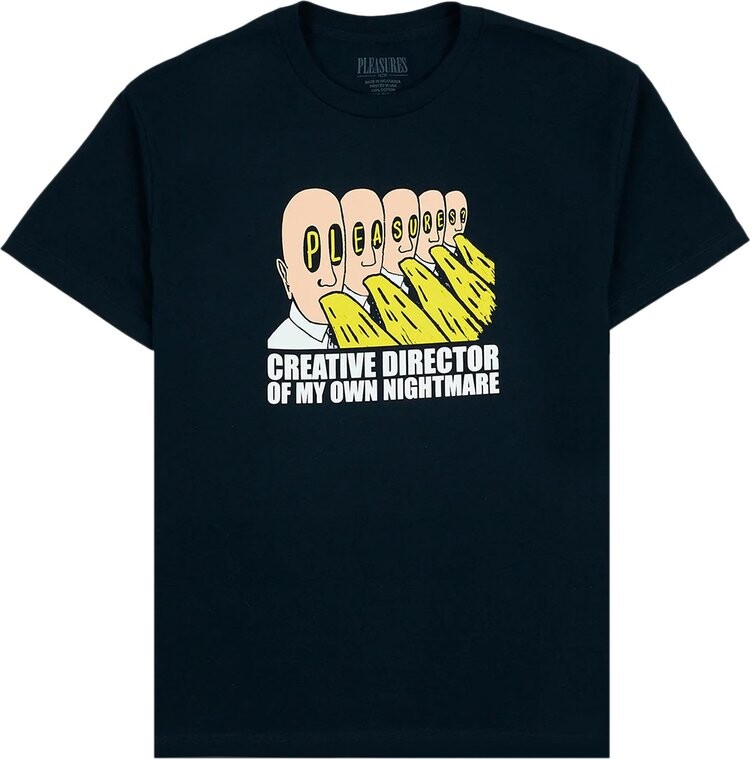 

Футболка Pleasures Vomit T-Shirt 'Navy', синий