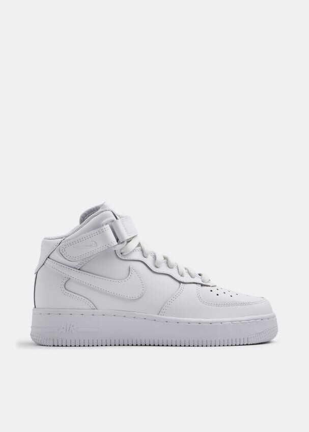

Кроссовки NIKE Air Jordan 1 Mid LE 'Triple White', белый