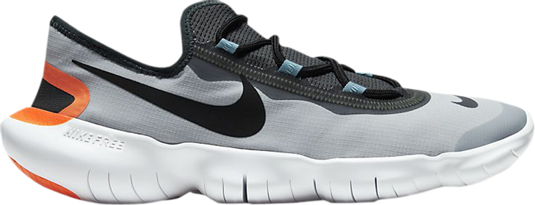 Кроссовки Nike Free RN 5.0 2020 'Dark Smoke Grey', серый кроссовки nike free rn 2021 td black dark smoke grey черный