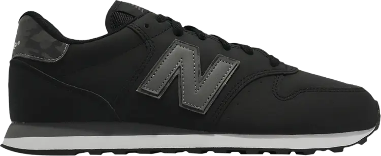 

Кроссовки New Balance 500 Classic 'Black Silver', черный