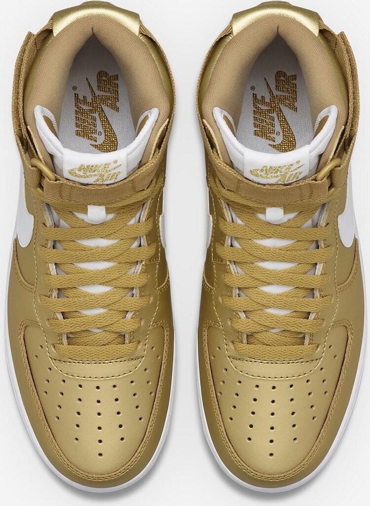 Nike NikeLab Air Force 1 High Metallic Gold CDEK.Shopping