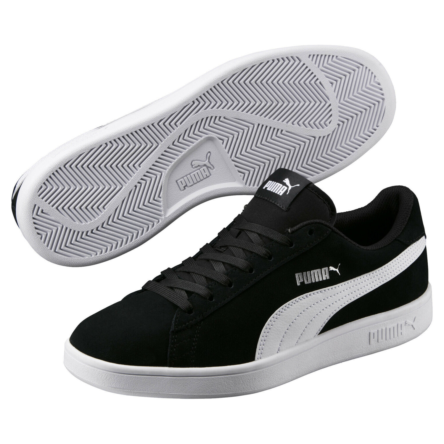 

Кроссовки Smash v2 PUMA, темно-синий/белый/белый