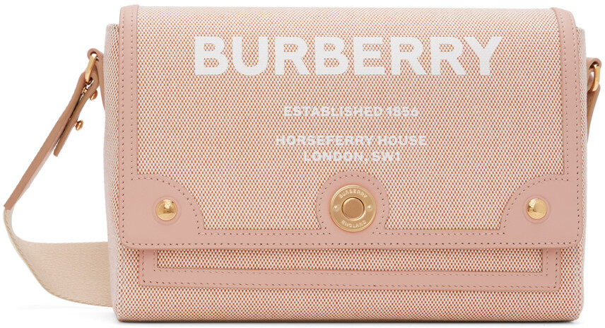 

Розовая сумка \Horseferry\"" Burberry