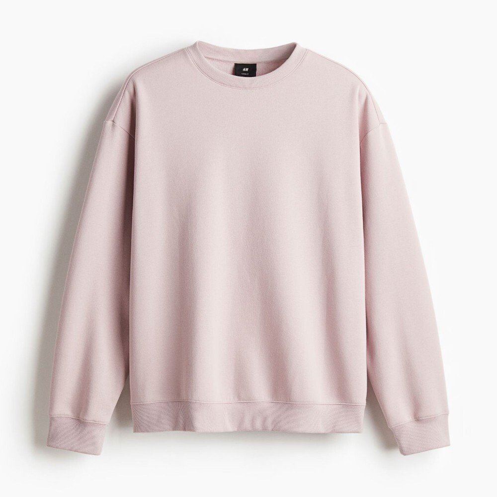 

Свитшот H&M Relaxed Fit, розовый