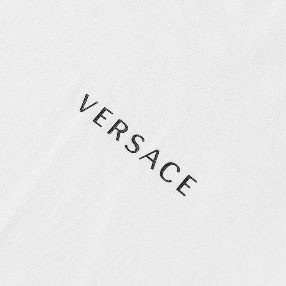 

Футболка Versace Stretch Cotton Logo Tee - 2 Pack, Белый