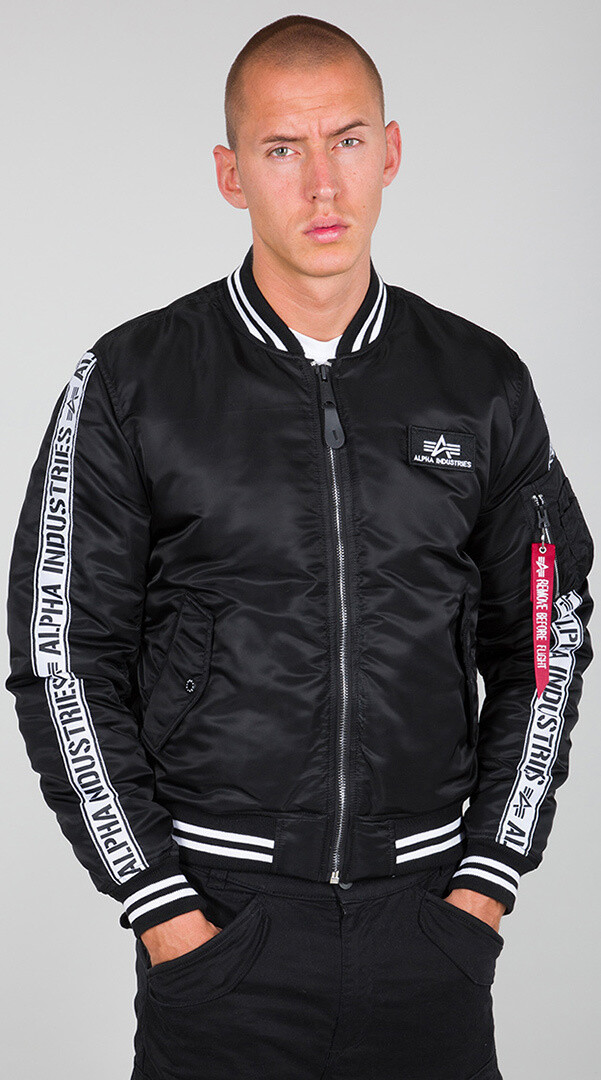 

Куртка Alpha Industries MA-1 AI-Industries, черная